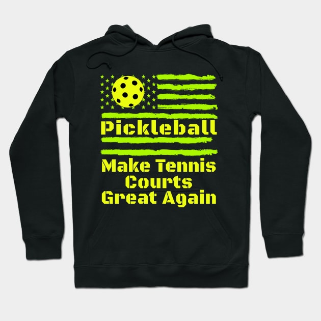 pickleball great again Hoodie by Pharmacy Tech Gifts